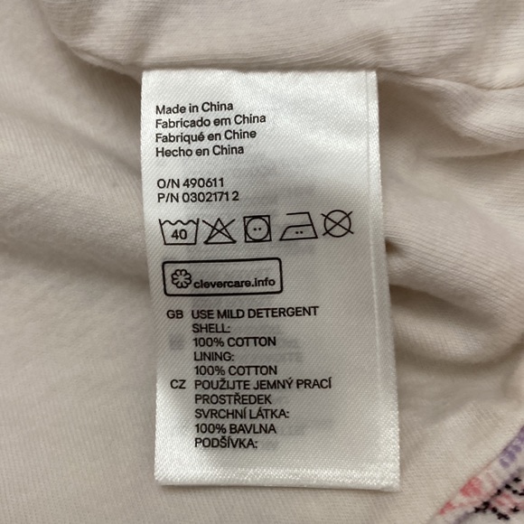 H&M Baby Floral Dress Size 4-6 Months - Picture 6 of 6